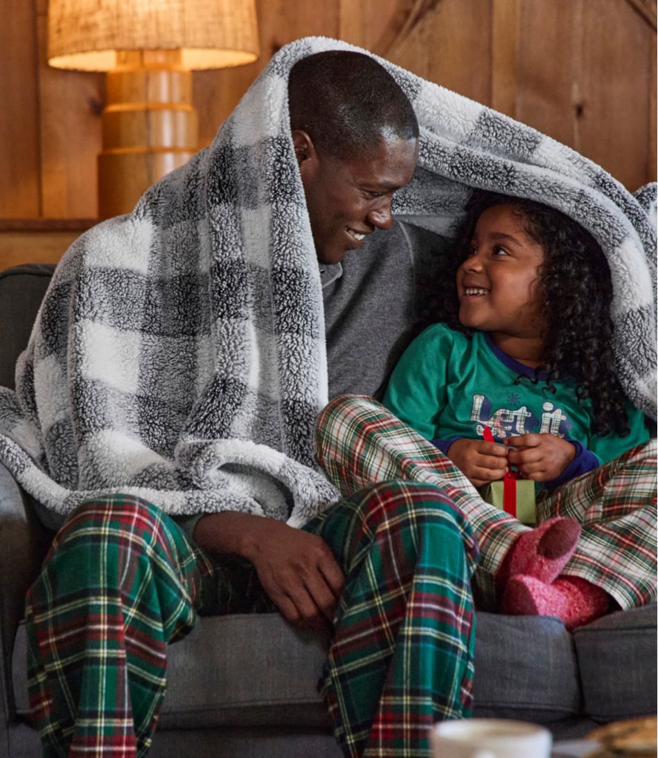 Cozy Plush Throw, Plaid - L.L.Bean Latest