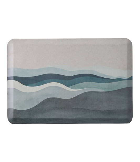 Happy Feet Comfort Mat, Watercolor Waves - L.L.Bean Customer Favorite