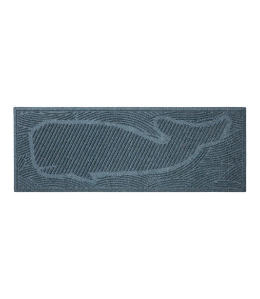 Everyspace Recycled Waterhog Wide Doormat, Swimming Whale - L.L.Bean Top Pick