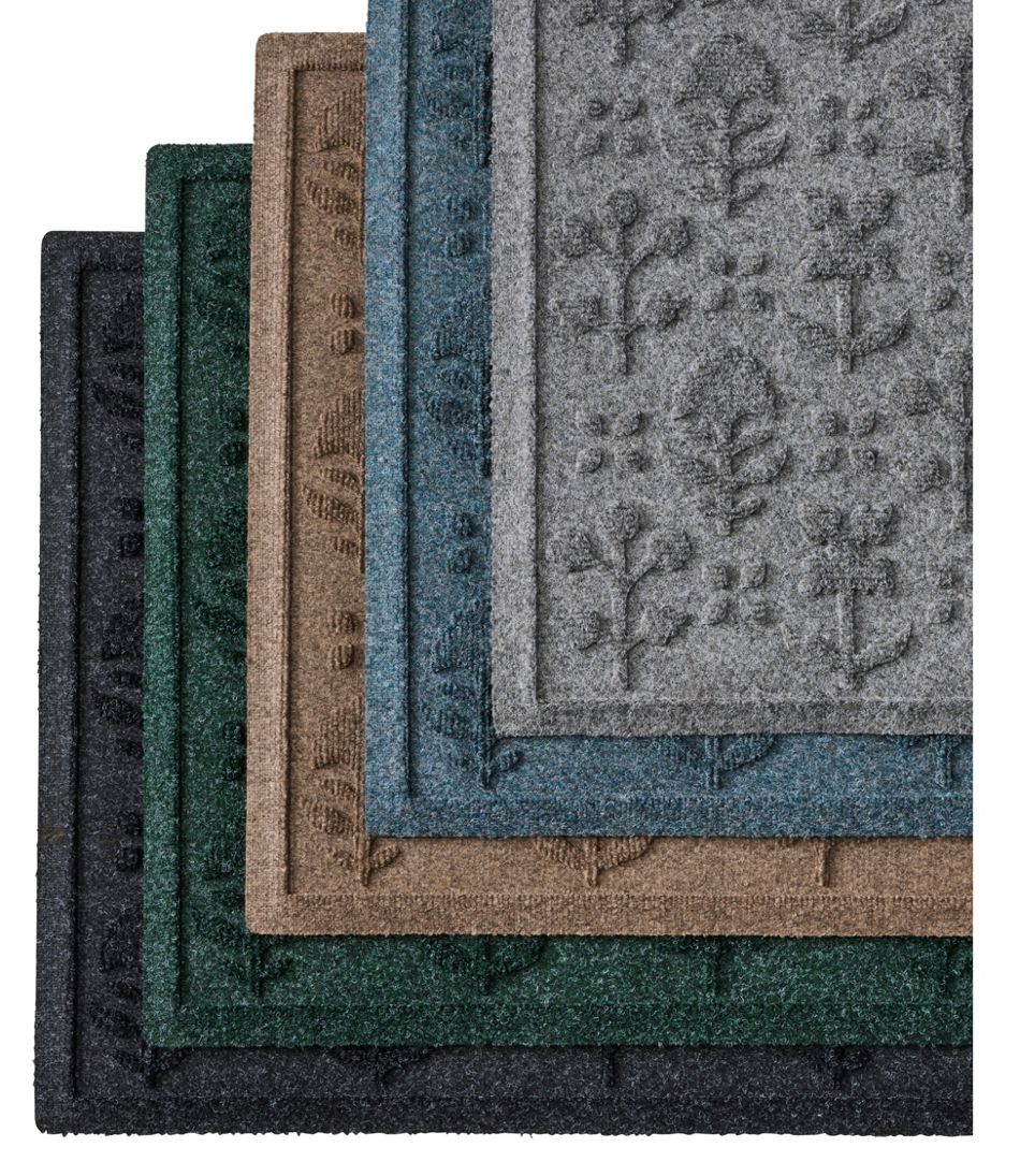 Everyspace Recycled Waterhog Doormat, Botanical Floral - L.L.Bean Premium