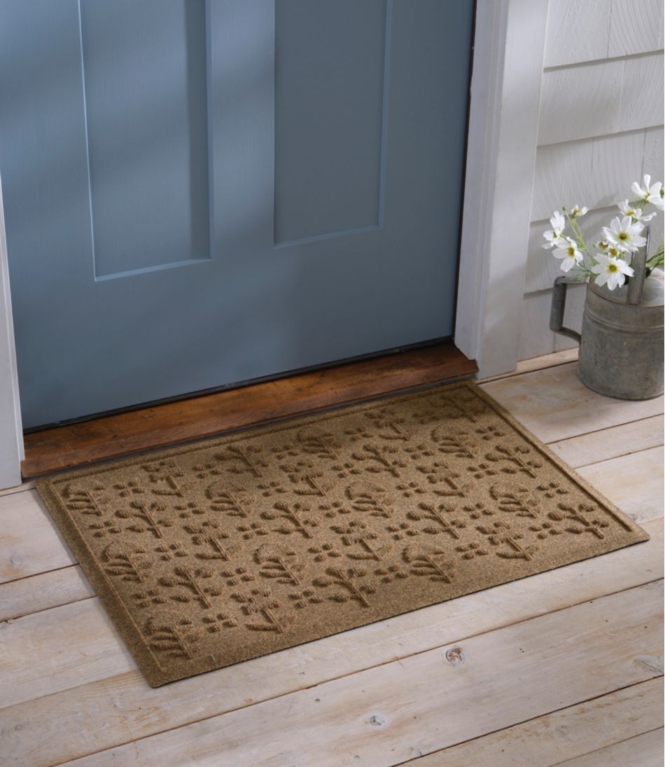 Everyspace Recycled Waterhog Doormat, Botanical Floral - L.L.Bean Premium