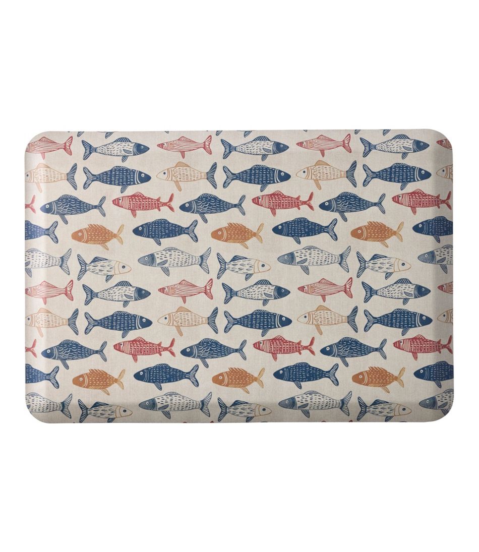 Happy Feet Comfort Mat, Fish - L.L.Bean Featured