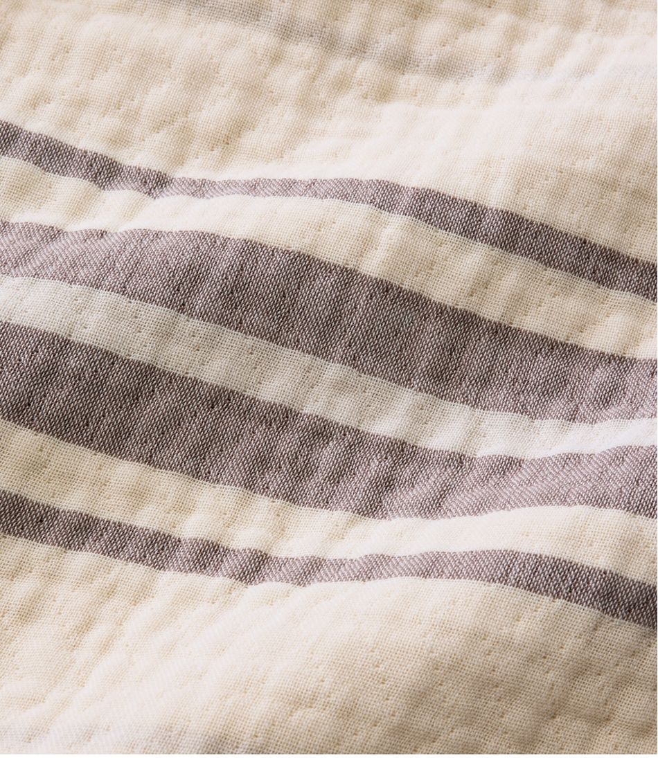 Lightweight Cotton Gauze Throw, Stripe - L.L.Bean Trending