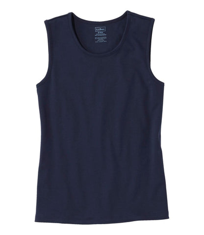 Women's Pima Cotton Tee, Shell - L.L.Bean Recommended