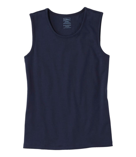 Women's Pima Cotton Tee, Shell - L.L.Bean Recommended