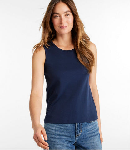 Women's Pima Cotton Tee, Shell - L.L.Bean Recommended