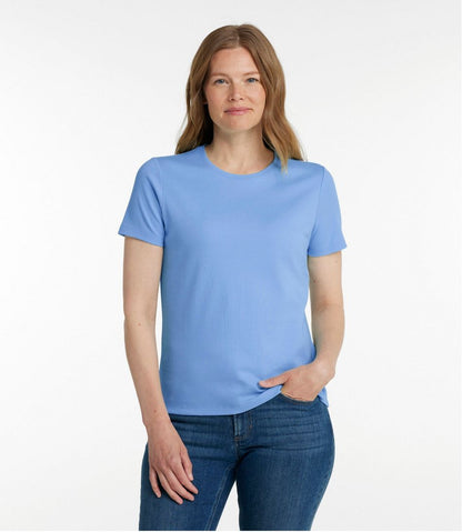 Women's L.L.Bean Tee, Short-Sleeve Crewneck - L.L.Bean Essential