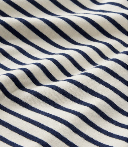 Women's L.L.Bean Interlock Turtleneck, Long-Sleeve Stripe - L.L.Bean Premium