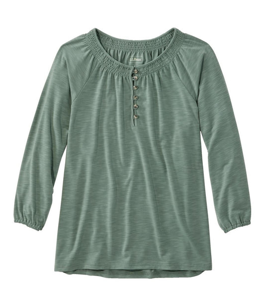 Women's Camden Hills Tee, Three-Quarter-Sleeve - L.L.Bean New