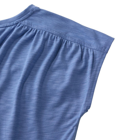 Women's Streamside Tee, Short-Sleeve Ruched Crew - L.L.Bean Best Seller