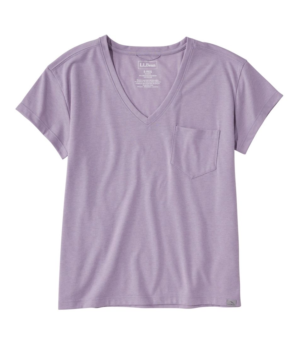 Women's Vista Camp Tee, Short-Sleeve V-Neck - L.L.Bean Signature