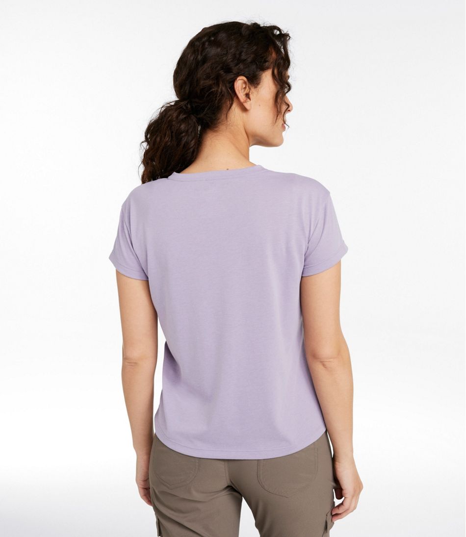 Women's Vista Camp Tee, Short-Sleeve V-Neck - L.L.Bean Signature