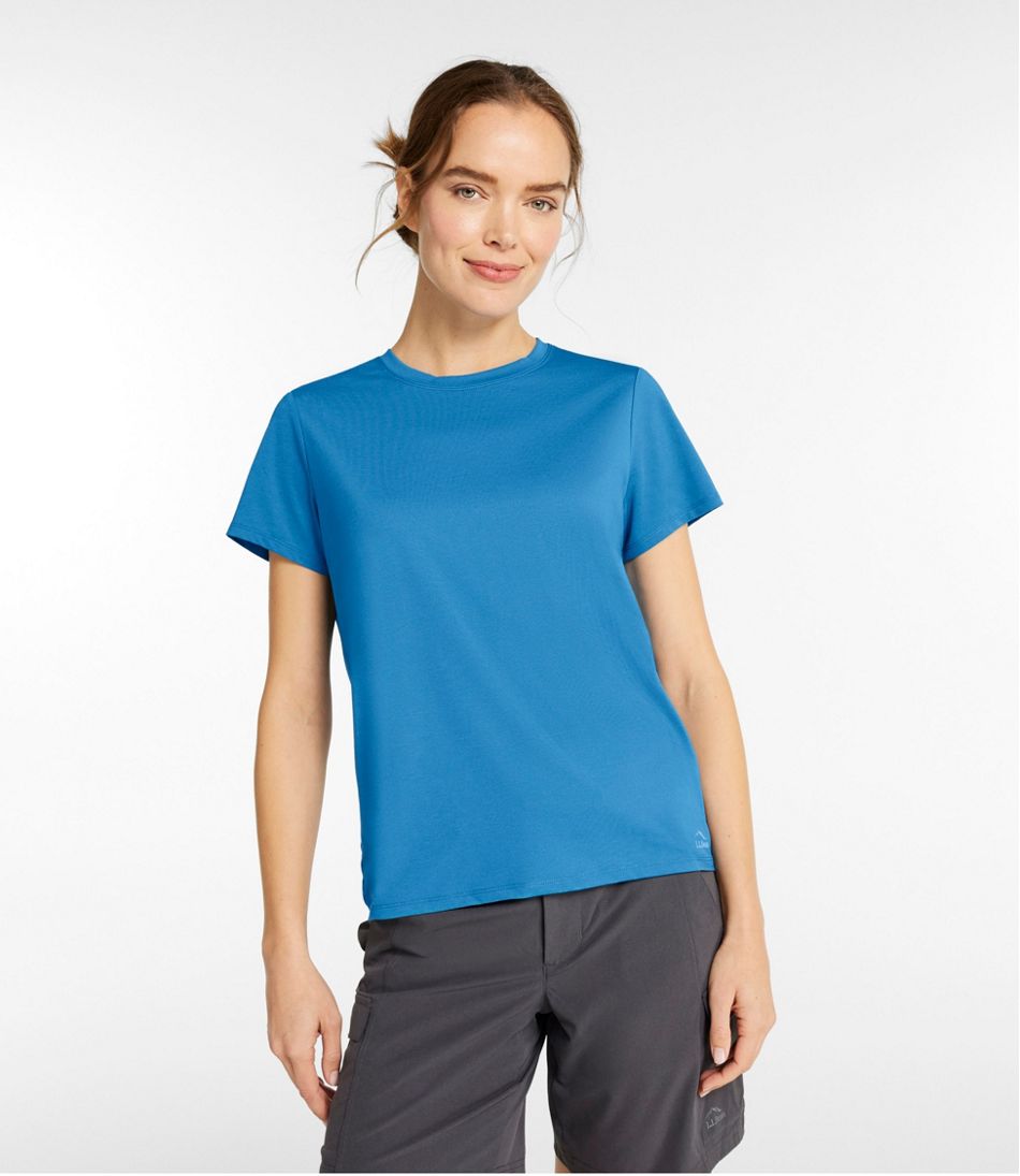Women's Access Trail Tee, Short-Sleeve Crewneck - L.L.Bean Great Value