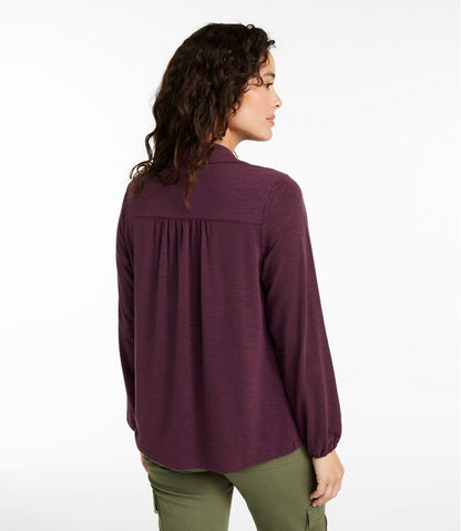 Camden Hills Tee, Button-Front Shirt - L.L.Bean Latest