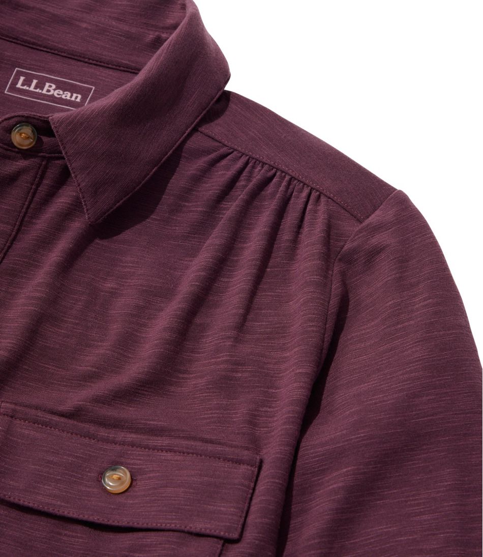 Camden Hills Tee, Button-Front Shirt - L.L.Bean Latest