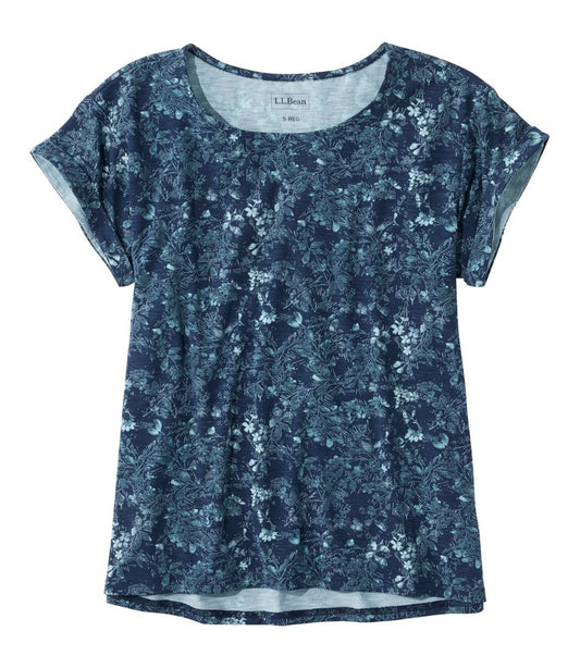 Women's Camden Hills Tee, Short-Sleeve Print - L.L.Bean Premium