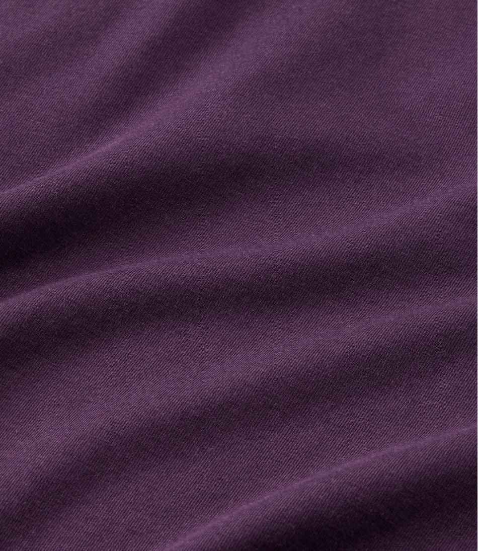 Women's Soft Stretch Supima-Blend Tee, Turtleneck - L.L.Bean Featured