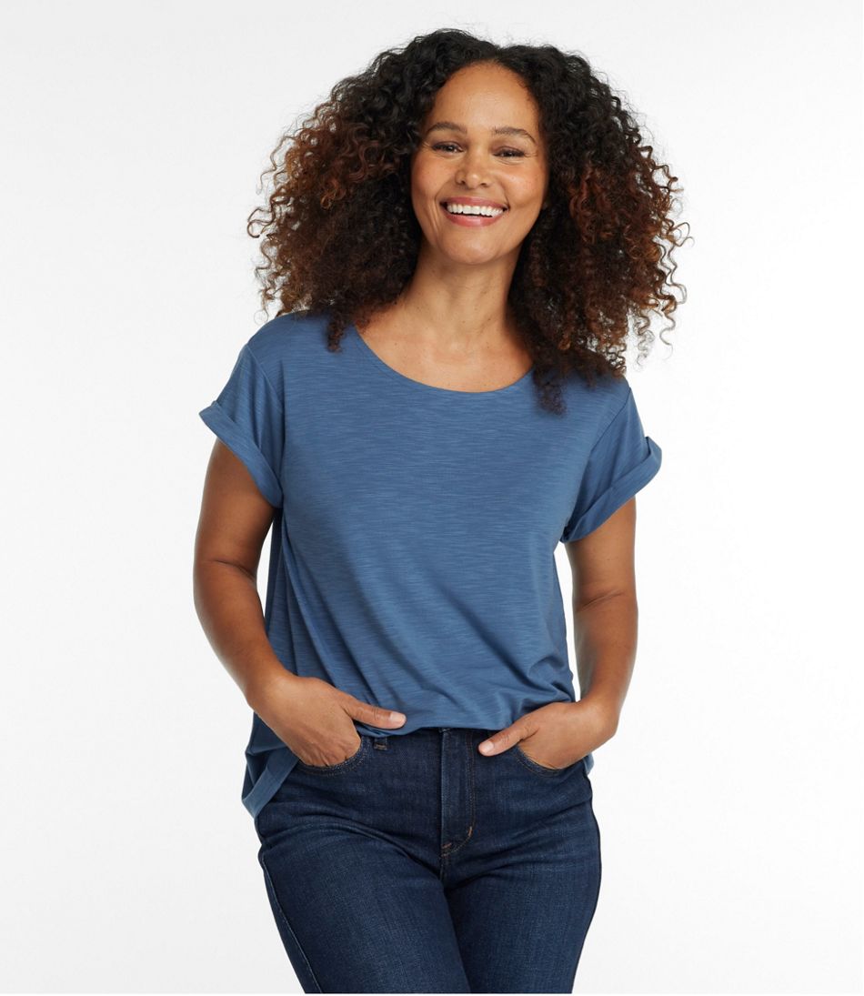 Women's Camden Hills Tee, Short-Sleeve - L.L.Bean Popular