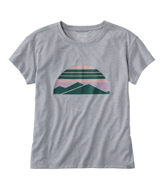Women's Vista Camp Tee, Short-Sleeve Graphic Crew - L.L.Bean Best Seller