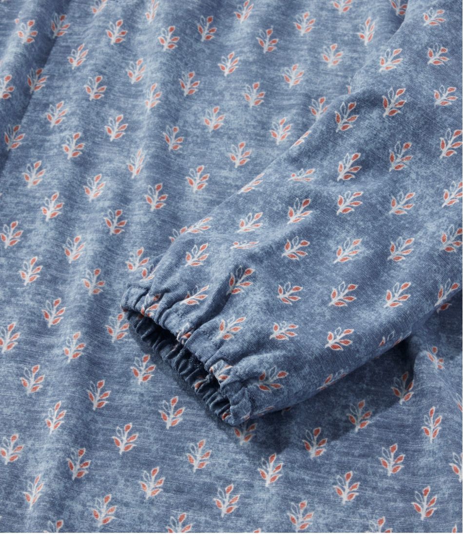 Women's Camden Hills Tee, Three-Quarter-Sleeve Print - L.L.Bean Exclusive