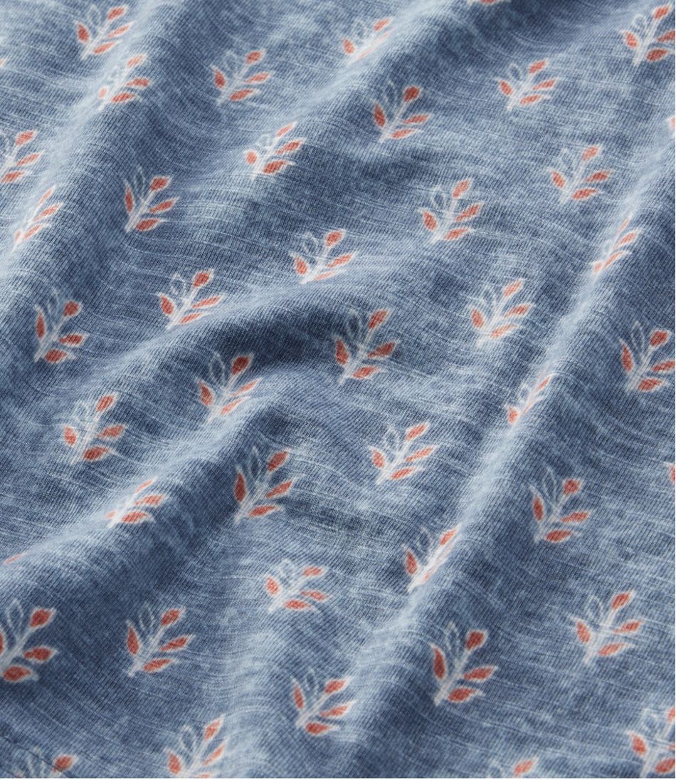 Women's Camden Hills Tee, Three-Quarter-Sleeve Print - L.L.Bean Exclusive