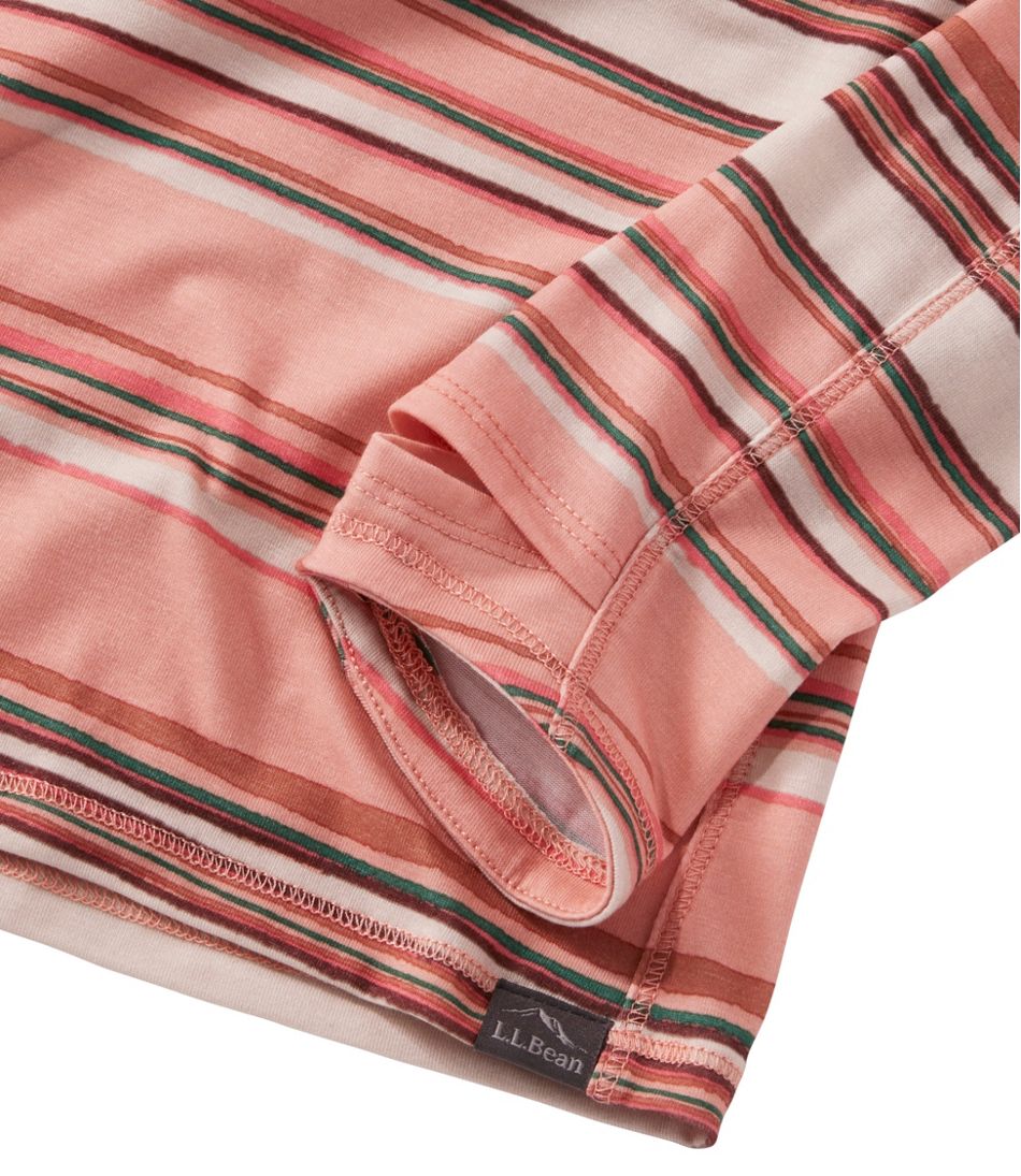 Women's Everyday SunSmart® Tee, Crewneck Long-Sleeve Stripe - L.L.Bean Signature