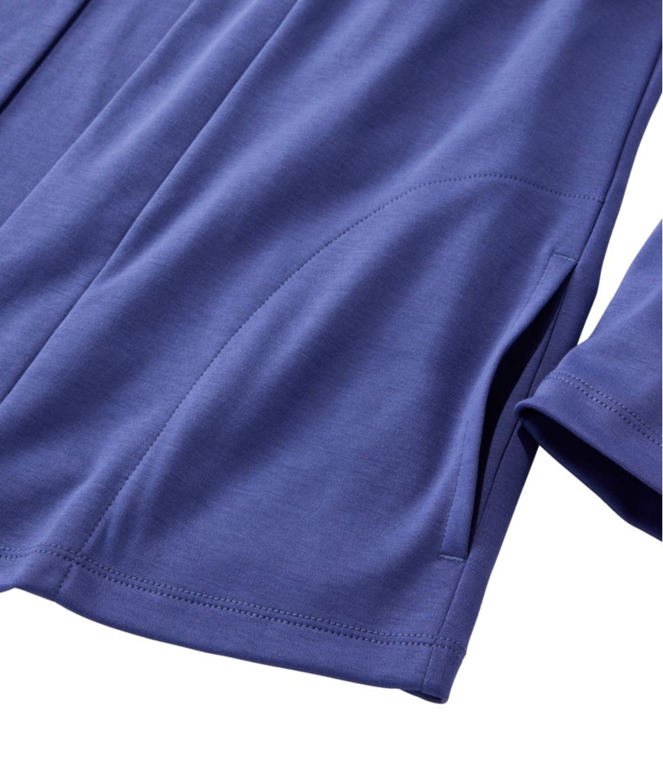 Women's Pima Cotton Open Cardigan, With Pockets - L.L.Bean Everyday