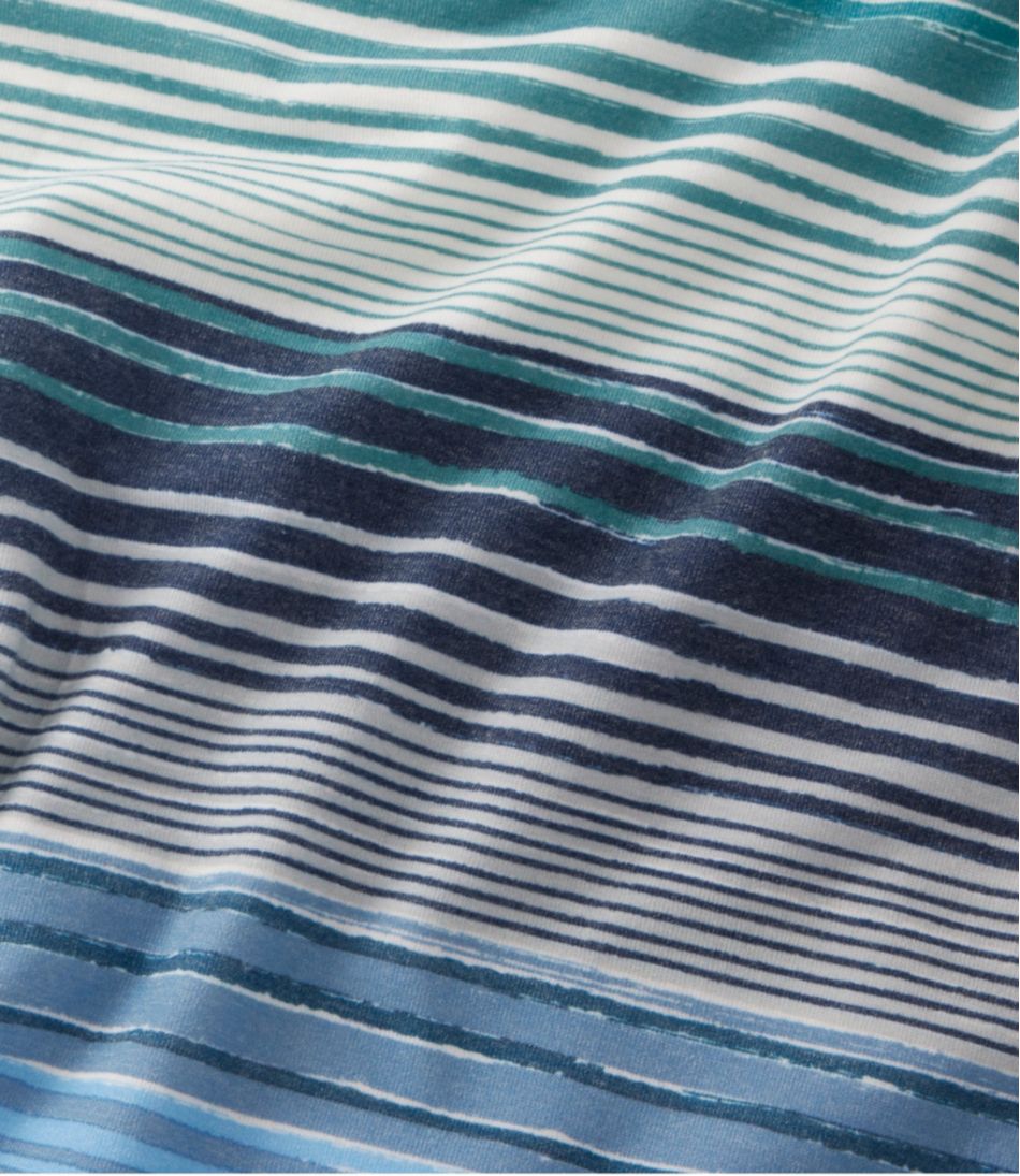 Women's Everyday SunSmart® Tee, Short-Sleeve Stripe - L.L.Bean New