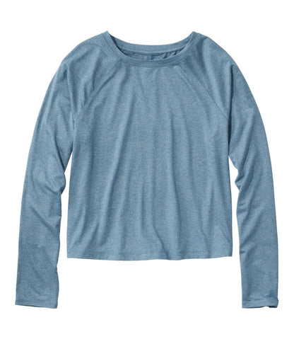 Women's Movement Essential Tee, Long-Sleeve Cropped - L.L.Bean Signature
