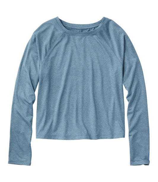 Women's Movement Essential Tee, Long-Sleeve Cropped - L.L.Bean Signature