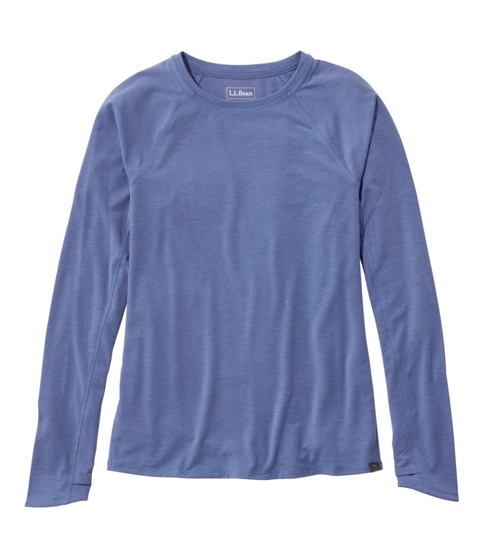 Women's Everyday SunSmart® Tee, Crewneck Long-Sleeve - L.L.Bean Trusted