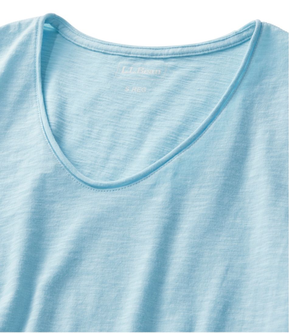 Women's Organic Cotton Tee, V-Neck Short-Sleeve - L.L.Bean Customer Favorite