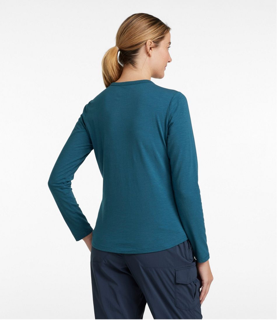 Women's Insect Shield Field Tee, Long-Sleeve - L.L.Bean Popular