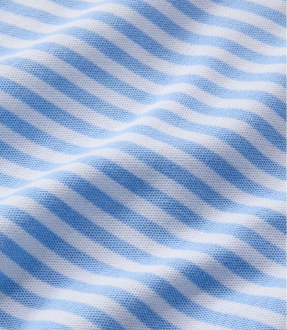 Women's Premium Double L Polo, Short-Sleeve Relaxed Fit Stripe - L.L.Bean Essential