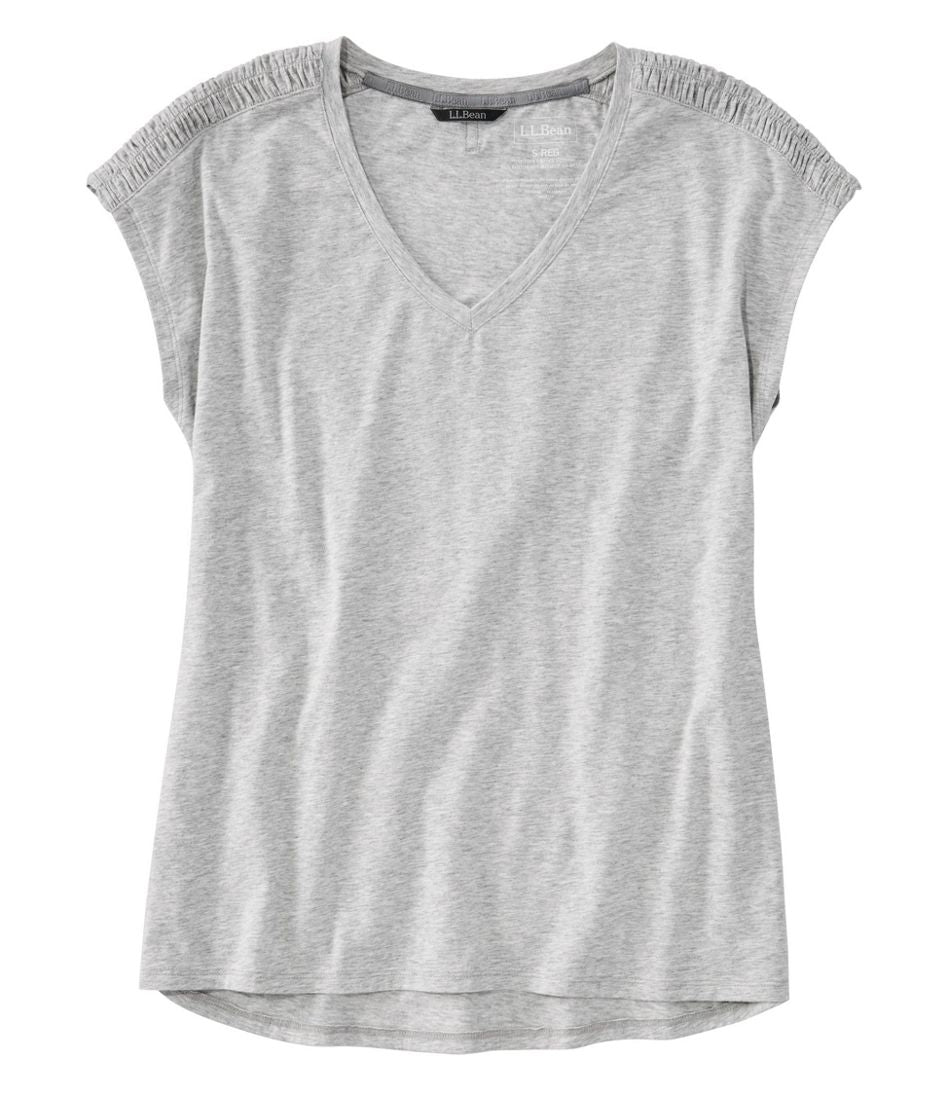 Women's Beyond Soft V-Neck Tee, Short Sleeve - L.L.Bean Value