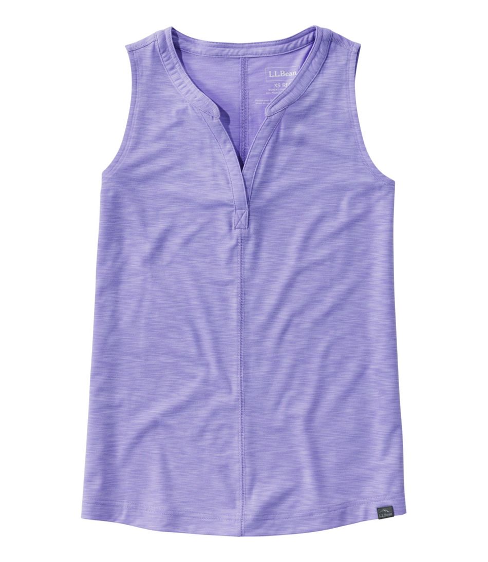 Women's Streamside Tank, Splitneck - L.L.Bean Customer Favorite