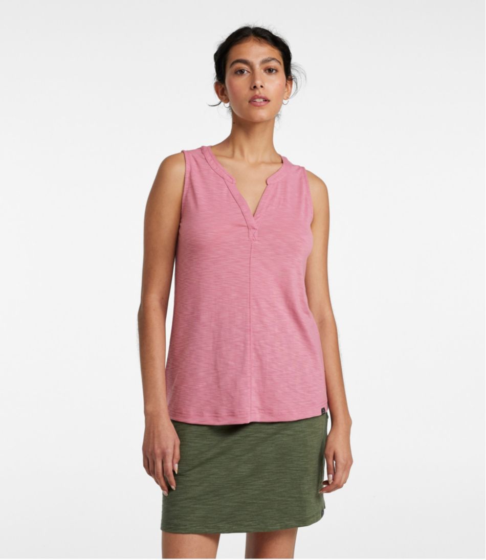 Women's Streamside Tank, Splitneck - L.L.Bean Customer Favorite