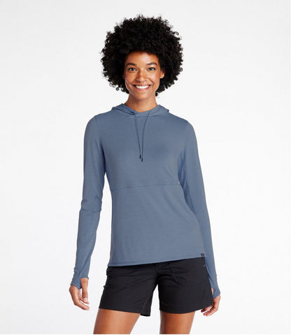 Women's Everyday SunSmart® Hooded Pullover, Long-Sleeve - L.L.Bean Premium