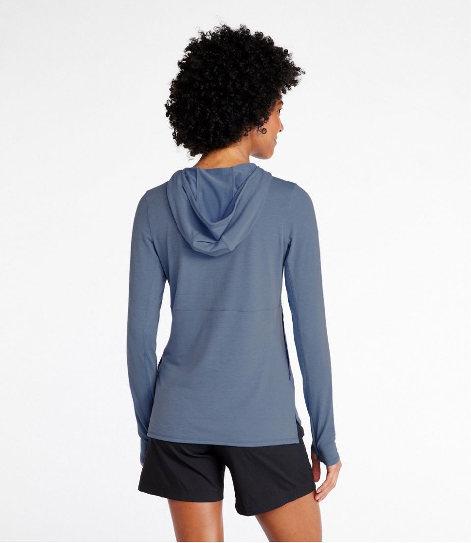 Women's Everyday SunSmart® Hooded Pullover, Long-Sleeve - L.L.Bean Premium