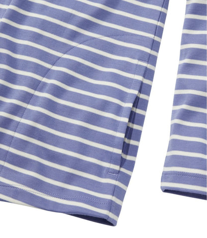 Women's Pima Cotton Open Cardigan, With Pockets Stripe - L.L.Bean Featured