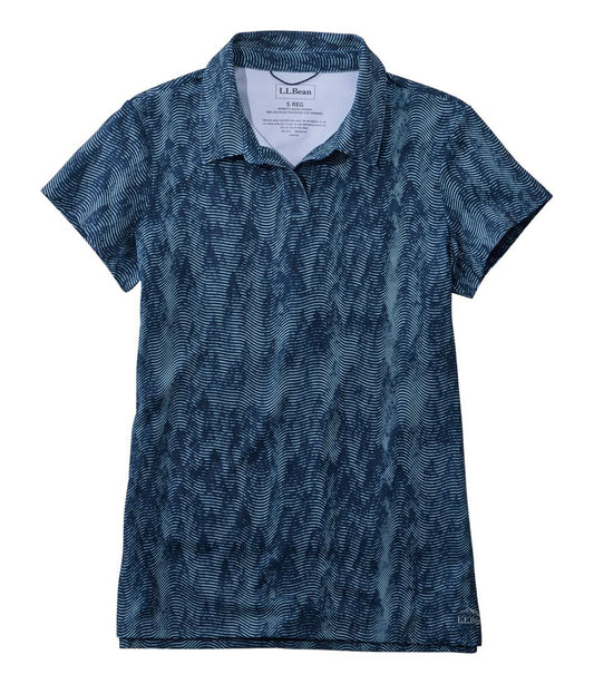 Women's Access Polo, Short-Sleeve Print - L.L.Bean Popular