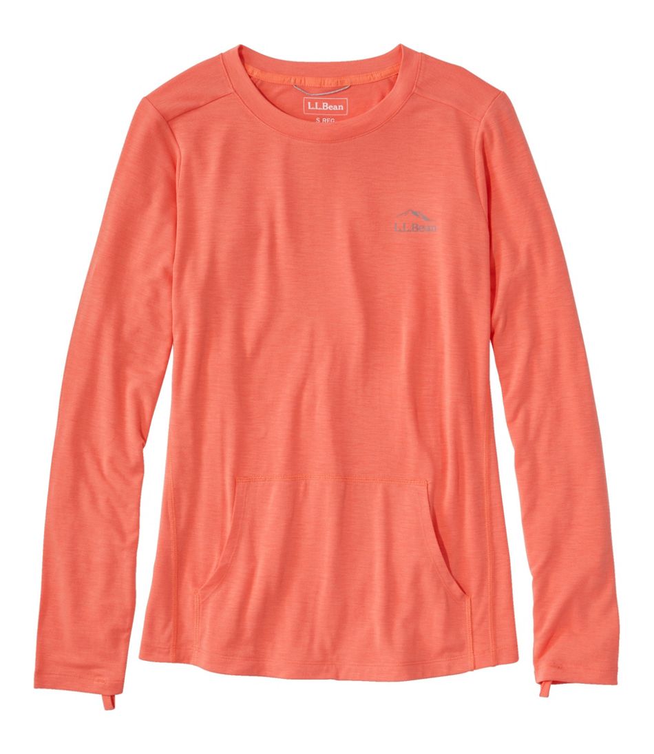 Women's Tropicwear Comfort Crew, Long-Sleeve - L.L.Bean Best Seller