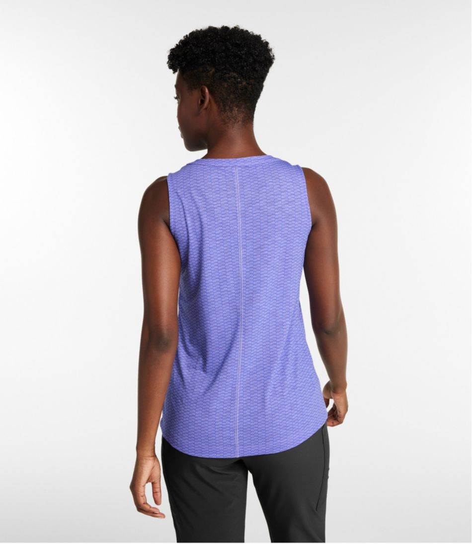 Women's Streamside Tank, Splitneck Print - L.L.Bean Recommended