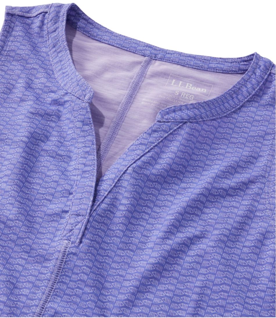 Women's Streamside Tank, Splitneck Print - L.L.Bean Recommended