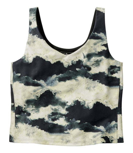 Women's L.L.Bean Everyday Performance Tank, Cropped Print - L.L.Bean Everyday