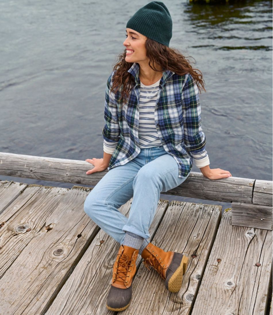 Women's Scotch Plaid Flannel Shirt, Relaxed - L.L.Bean Great Value