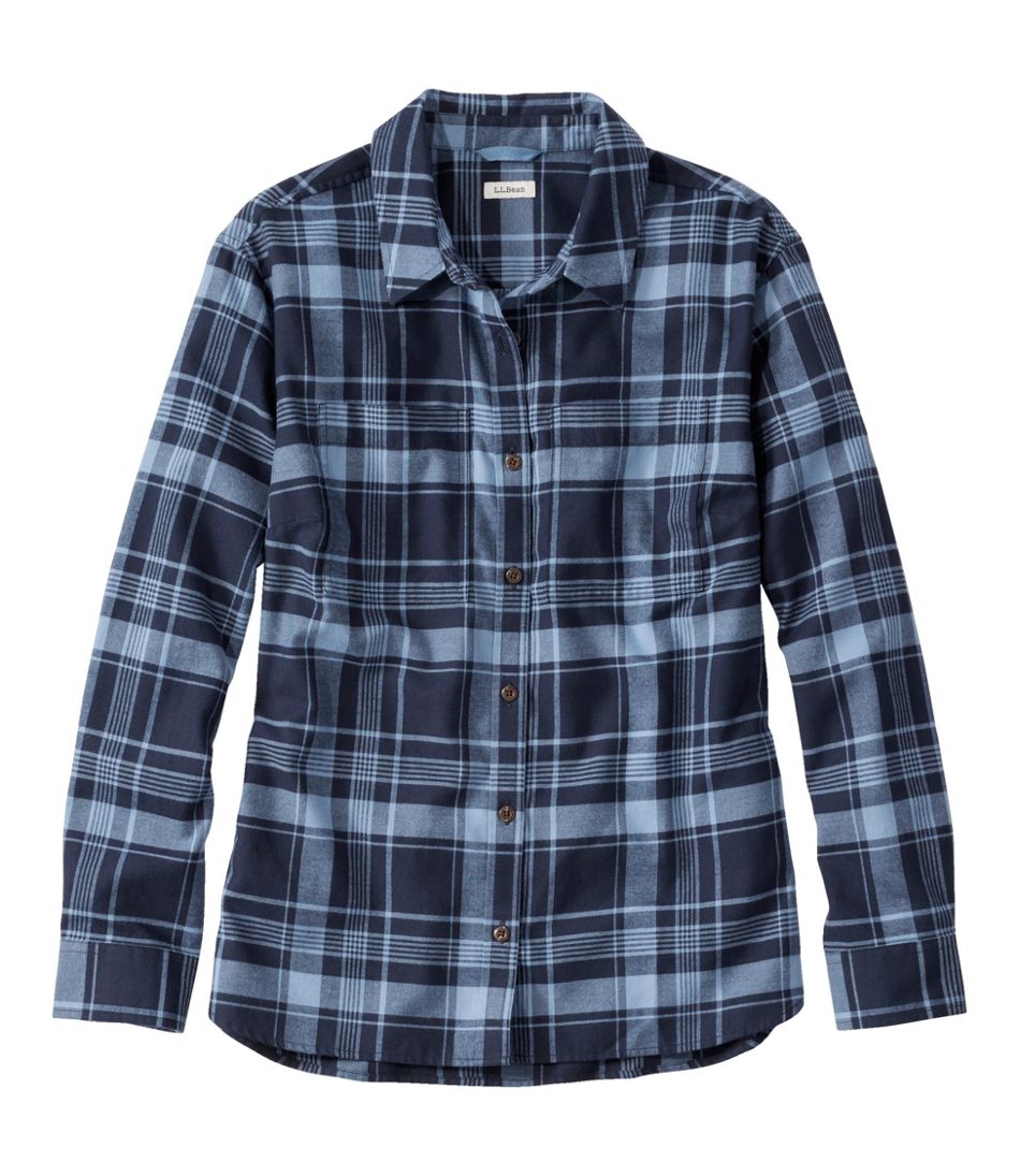 Women's Whisperweight Flannel Shirt, Button-Down - L.L.Bean Latest