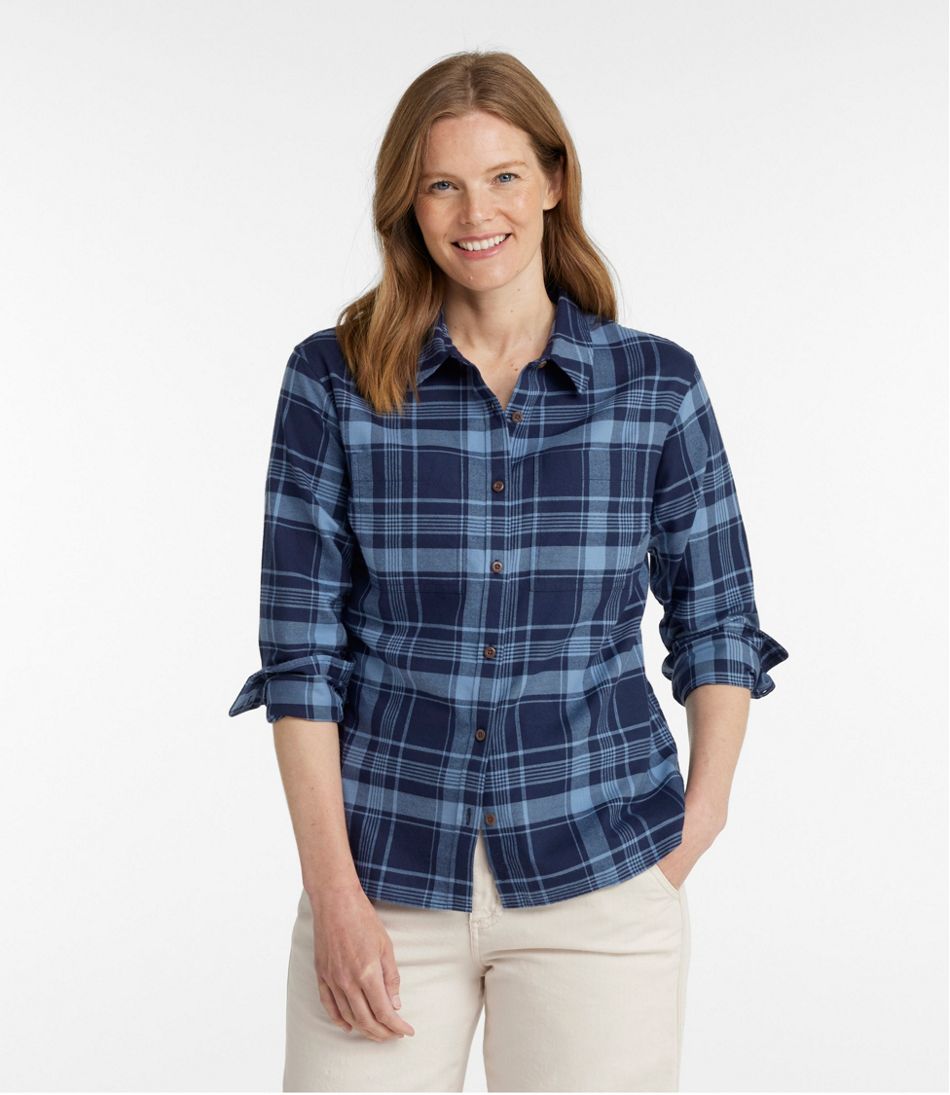 Women's Whisperweight Flannel Shirt, Button-Down - L.L.Bean Latest