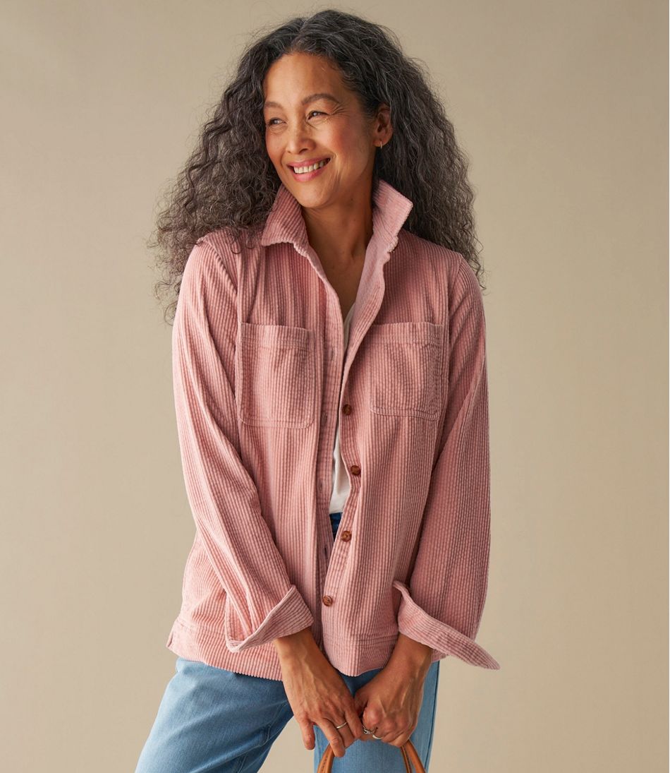 Women's Comfort Corduroy Relaxed Shirt - L.L.Bean Quality