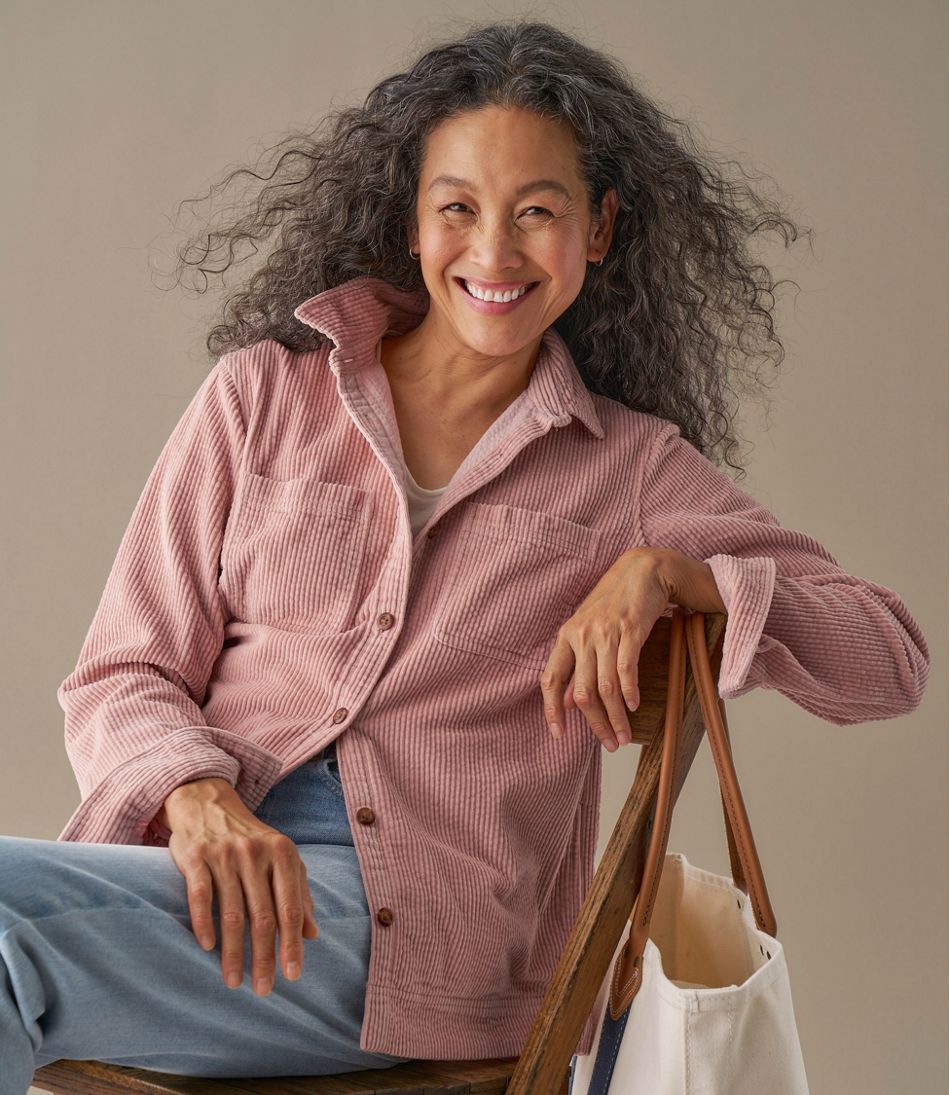 Women's Comfort Corduroy Relaxed Shirt - L.L.Bean Quality